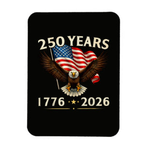 4th of July America US Patriotic Eagle Magnet