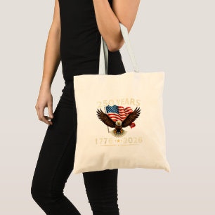 4th of July America US Patriotic Eagle Tote Bag
