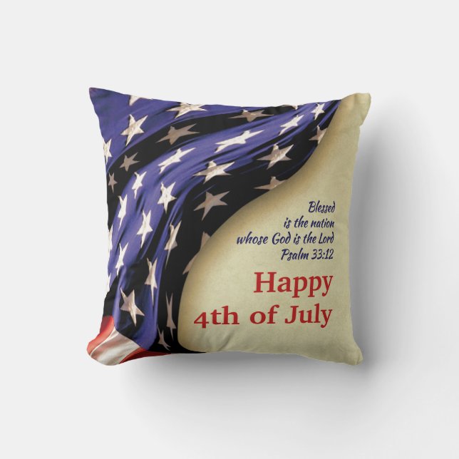 4TH OF JULY American Cushion (Front)