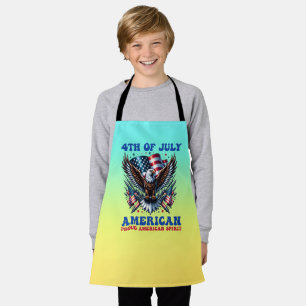 4th Of July American Eagle Sublimation-61001 Apron