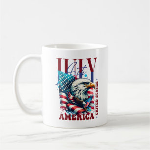 4th of July American Eagle Sublimation-61904 Coffee Mug