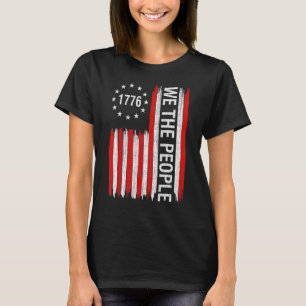 4th Of July American Flag 1776 We The People Men W T-Shirt