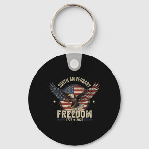 4th Of July American Flag Patriotic Usa 2026 Key Ring