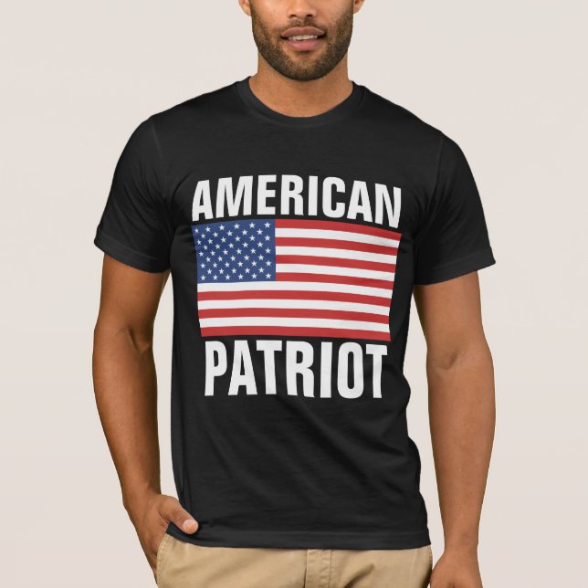 4TH OF JULY AMERICAN PATRIOT T-SHIRTS (Front)