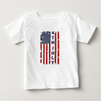 4TH of July and Torn US Flag