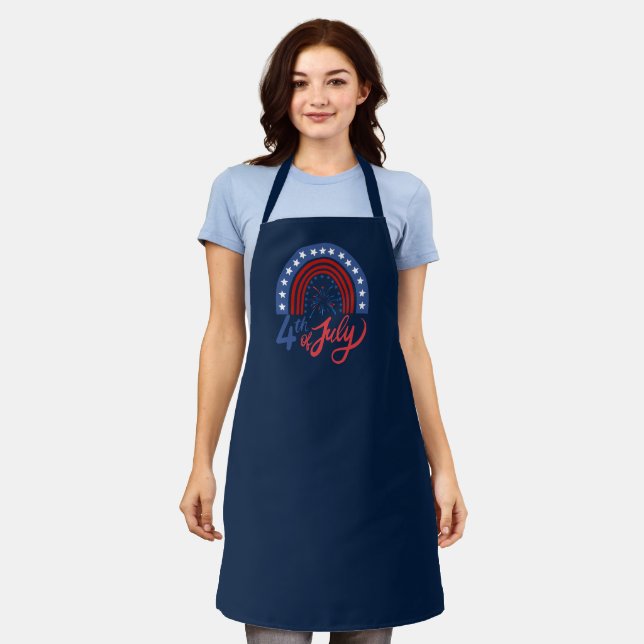 4th of July Apron (Worn)