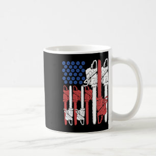 4th Of July Arborist Shirt Men Tree Climber Dad Ch Coffee Mug
