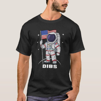 4Th Of July Astronaut USA American Flag Funny Patr T-Shirt