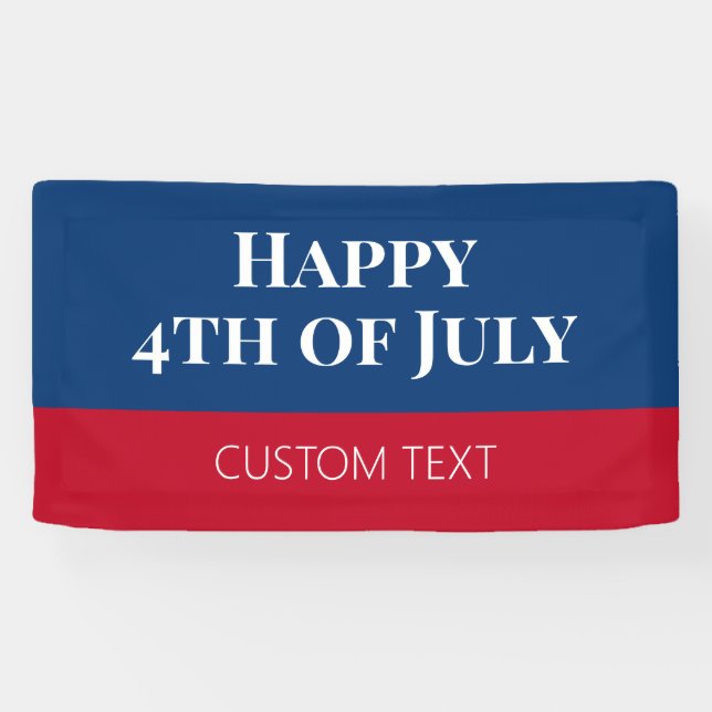 4th of July Banner (Horizontal)