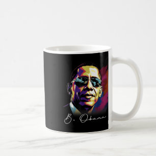 4th Of July Barack Obama President Portrait Patrio Coffee Mug