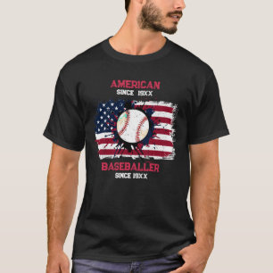 4th of July Baseball USA Independence Day Gift T-Shirt