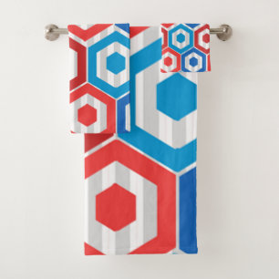 4th of July  Bath Towel Set