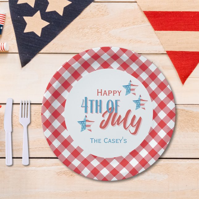 4th of July BBQ Paper Plate (Creator Uploaded)