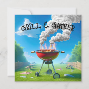 4th Of July BBQ Party Invitation