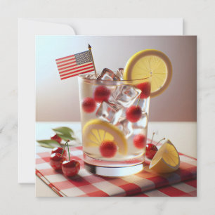 4th of July BBQ Party Invitation