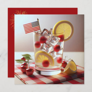 4th of July BBQ Party Invitation