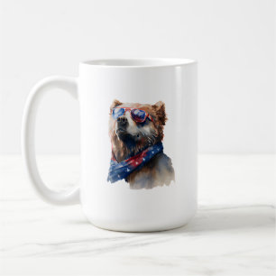 4th Of July Bear Mug