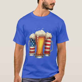 4th of July Beer Party Vibes T-Shirt