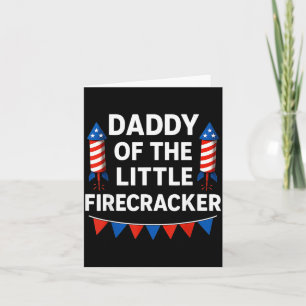 4th of July Birthday Funny Bday Born On 4th of Card