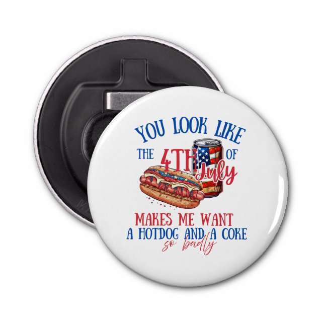 4th of July Bottle Opener (Front)