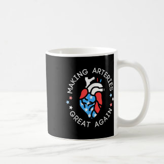 4th Of July Cardiac Nurse Making Arteries Great Ag Coffee Mug