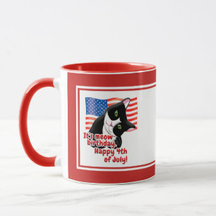 4th of July Cat Mug