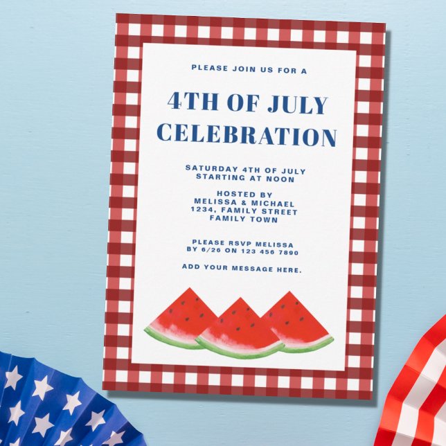 4th Of July Celebration Invitation (Creator Uploaded)