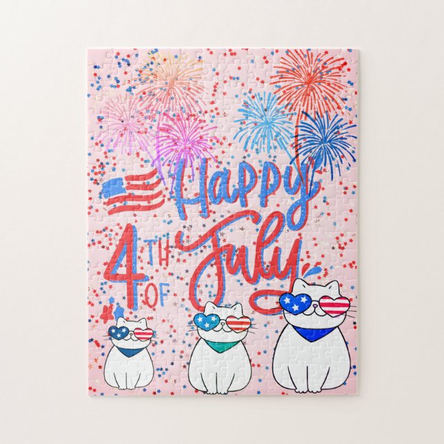 4TH of July Celebration Jigsaw Puzzle (Vertical)