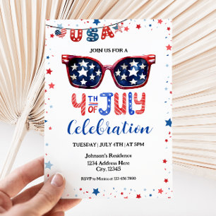 4th of July Celebration Party Invitation