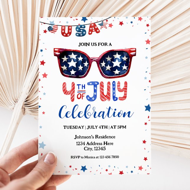4th of July Celebration Party Invitation (Creator Uploaded)