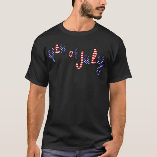 4Th Of July. Celebration. Usa. T-Shirt