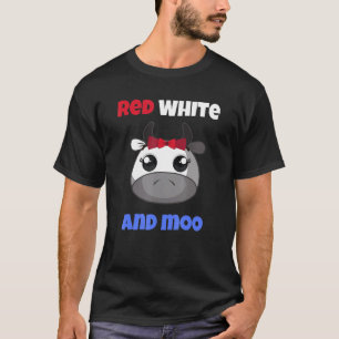 4th Of July Cow T-Shirt