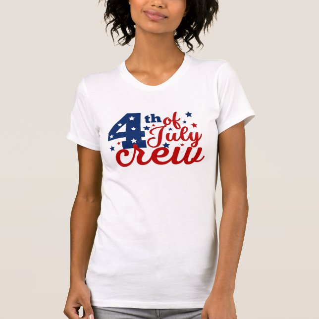 4th Of July Crew T-Shirt (Front)