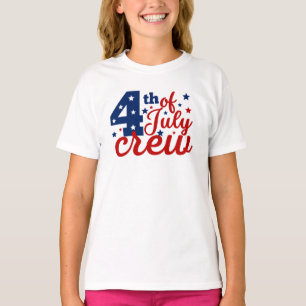 4th Of July Crew T-Shirt