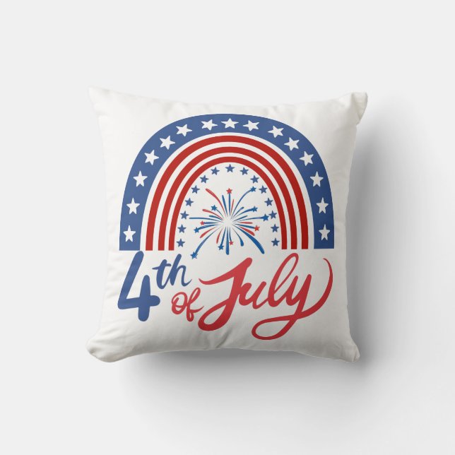 4th of July Cushion (Front)