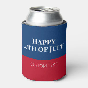 4th of July Custom Can Cooler