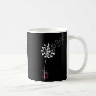 4th Of July Cute Flower American Patriotic 1  Coffee Mug