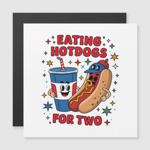 4th Of July Cute Hotdogs