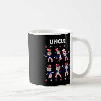 4th Of July Dancing Uncle Sam Boys Kids USA Patrio Coffee Mug