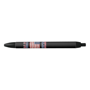4th of July design Black Ink Pen
