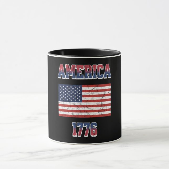 4th of July design Mug (Center)