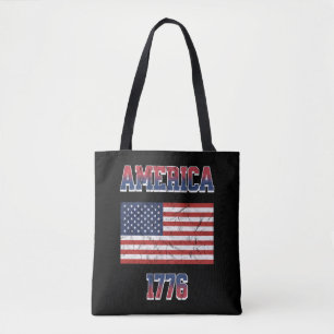 4th of July design Tote Bag