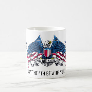 4th of July Eagle Coffee Mug