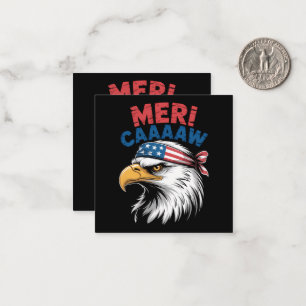 4th Of July Eagle Freedom Patriotic Card