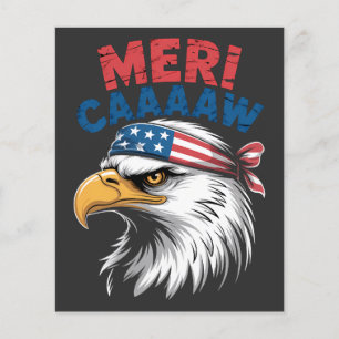 4th Of July Eagle Freedom Patriotic Flyer