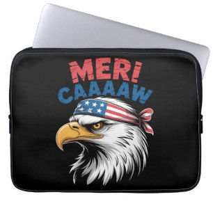 4th Of July Eagle Freedom Patriotic Laptop Sleeve