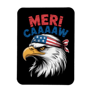 4th Of July Eagle Freedom Patriotic Magnet