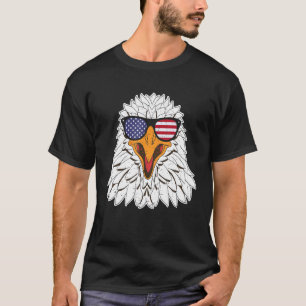 4th Of July Eagle Patriotic American Flag Cute Eag T-Shirt