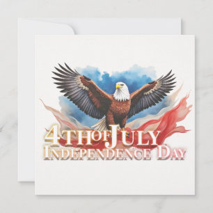 4th of July Eagle – Patriotic Art Design