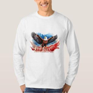 4th of July Eagle – Patriotic Art Design T-Shirt